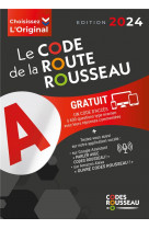 Code rousseau de la route b 2024