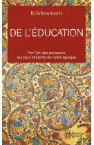 De l'éducation