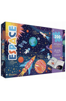 Espace : un puzzle - un livre - un poster