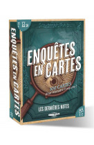 Enquetes en cartes - les dernieres notes