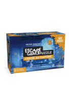 Escape game puzzle - chasse au fantome - assemblez le puzzle etape apres etape puis resolvez les eni