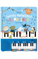 Mon livre piano - mes toutes premieres comptines au piano