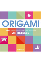 Origami antistress  -  1000 pages de papier origami