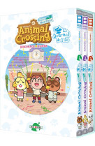 Animal crossing - le journal de l-ile - coffret t01 a t03