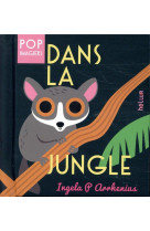 Dans la jungle - pop imagier - illustrations, couleur