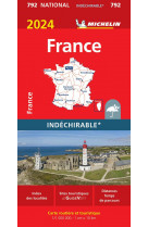 Carte nationale france 2024 - indéchirable