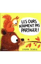 Les ours n'aiment pas partager !