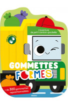 Gommettes formes - l-aventure de petit camion-poubelle