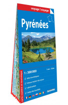 Pyrenees 1/300.000 (carte grand format en papier)