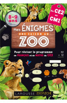 Mes enigmes une saison au zoo ce2