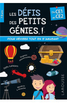 Les defis des petits genies ce1-ce2