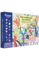 Mon coffret d-artiste - mes 4 peintures au numero : merveilleuse nature