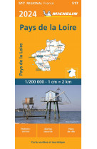 Carte regionale pays de la loire 2024