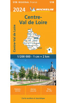 Carte regionale centre - val de loire 2024