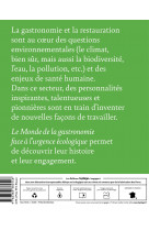 Le monde de la gastronomie face à l'urgence écologique