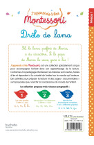 Drôle de lama, niveau 1 - j'apprends à lire montessori