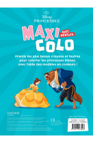 Disney princesses - maxi colo avec modèles (4+)