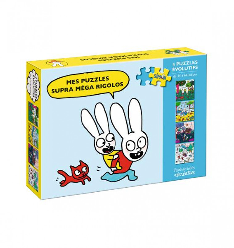 MES PUZZLES SUPRA MEGA RIGOLOS - (4 PUZZLES EVOLUTIFS) - BLAKE STEPHANIE - NC