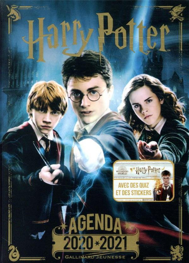 AGENDA HARRY POTTER 2020-2021 - COLLECTIF - NC