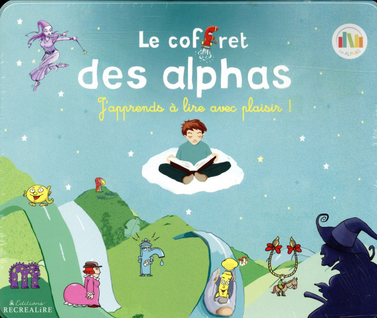 LE COFFRET DES ALPHAS - LA METHODE DE LECTURE LES ALPHAS GS-CP - HUGUENIN/BILLARD - NC