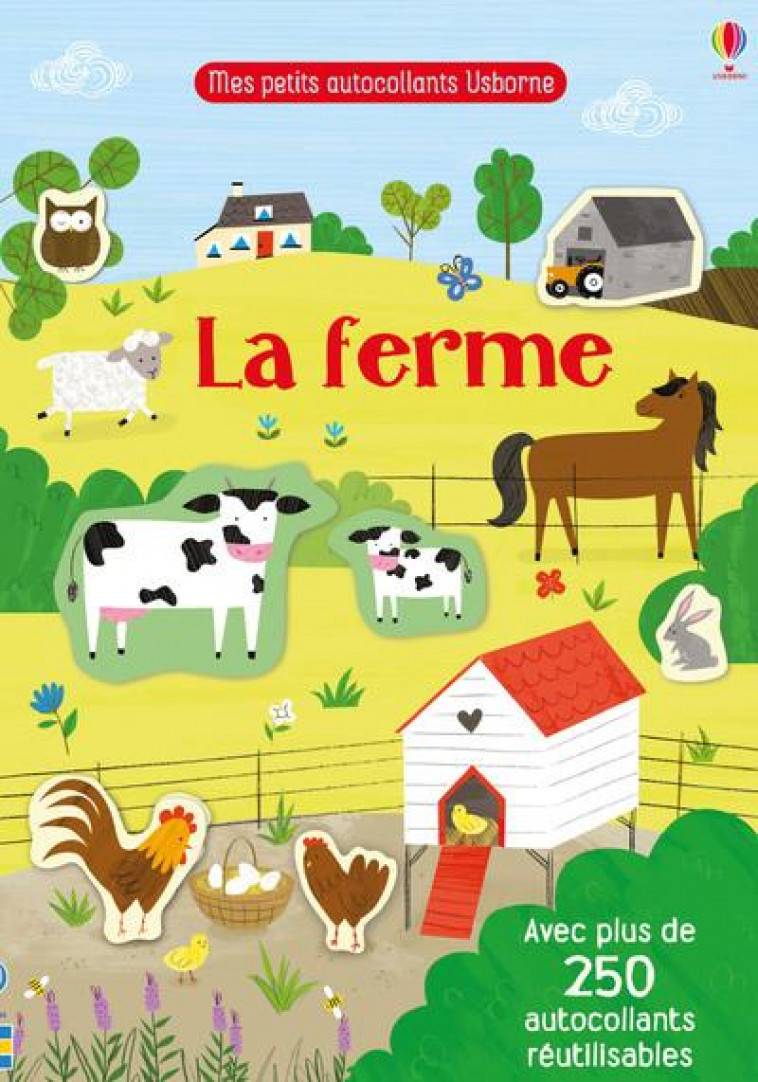 LA FERME - MES PETITS AUTOCOLLANTS USBORNE - GREENWELL/BOYLES - NC