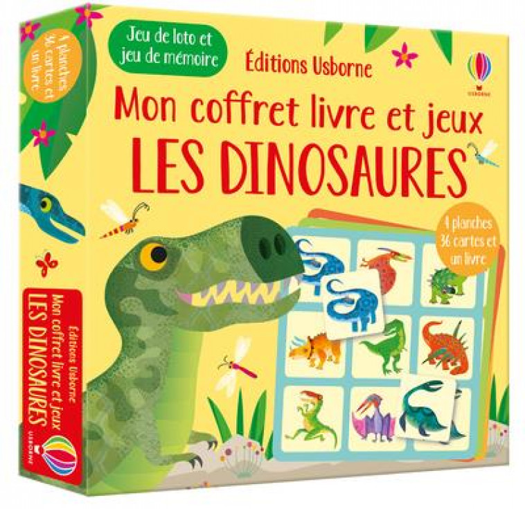 LES DINOSAURES - MON COFFRET LIVRE ET JEUX - SMITH/LUCAS/TOMLINS - NC