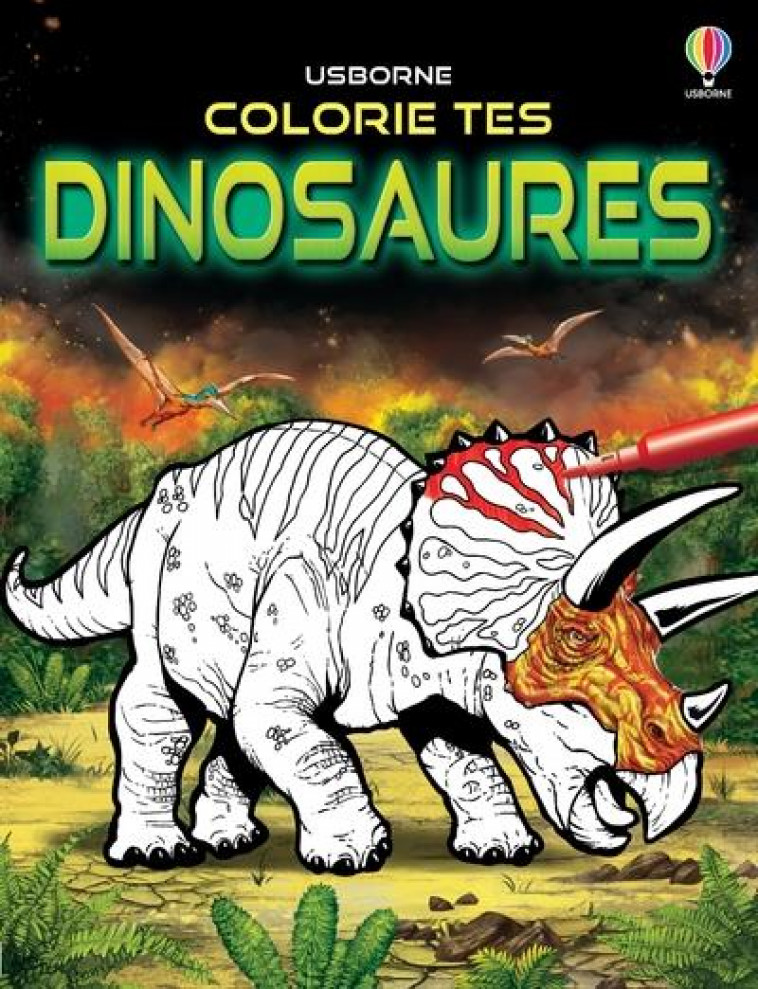 COLORIE TES DINOSAURES - SMITH/GONG STUDIOS - NC