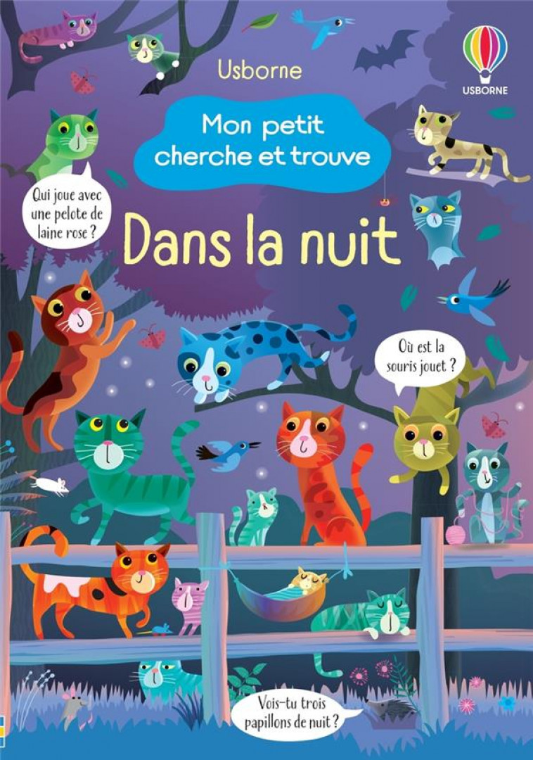 DANS LA NUIT - MON PETIT CHERCHE ET TROUVE - ROBSON/LUCAS/RUSSELL - NC