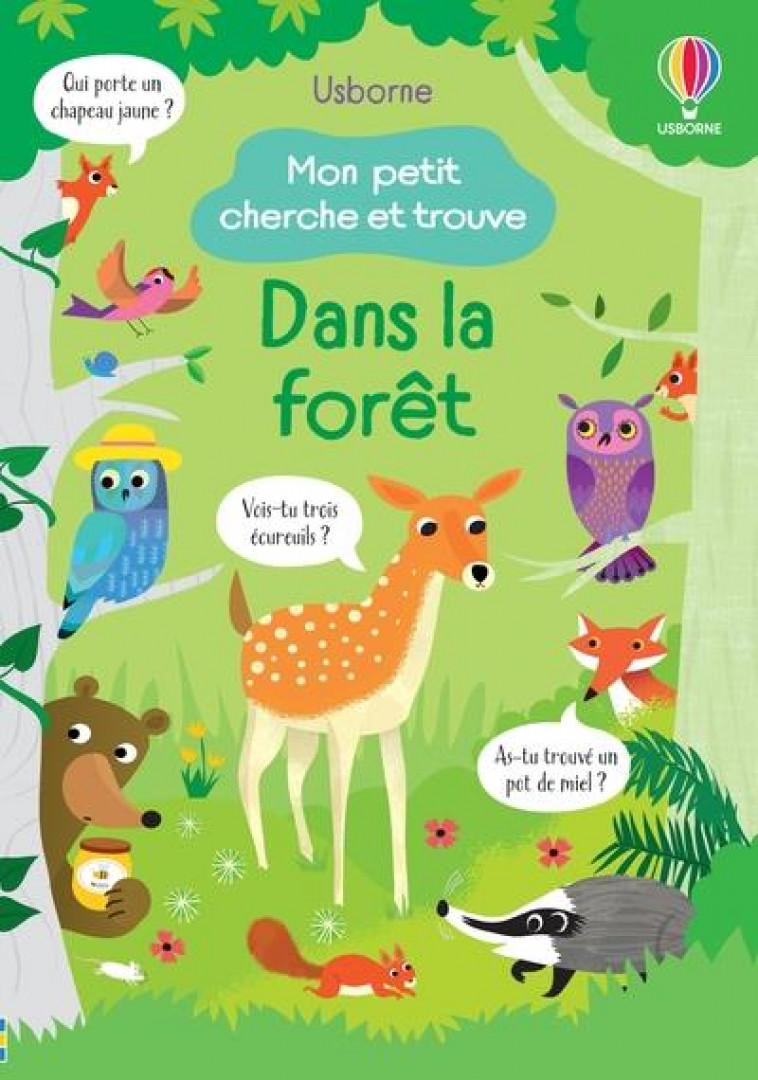 DANS LA FORET - MON PETIT CHERCHE ET TROUVE - ROBSON/LUCAS/RUSSELL - NC