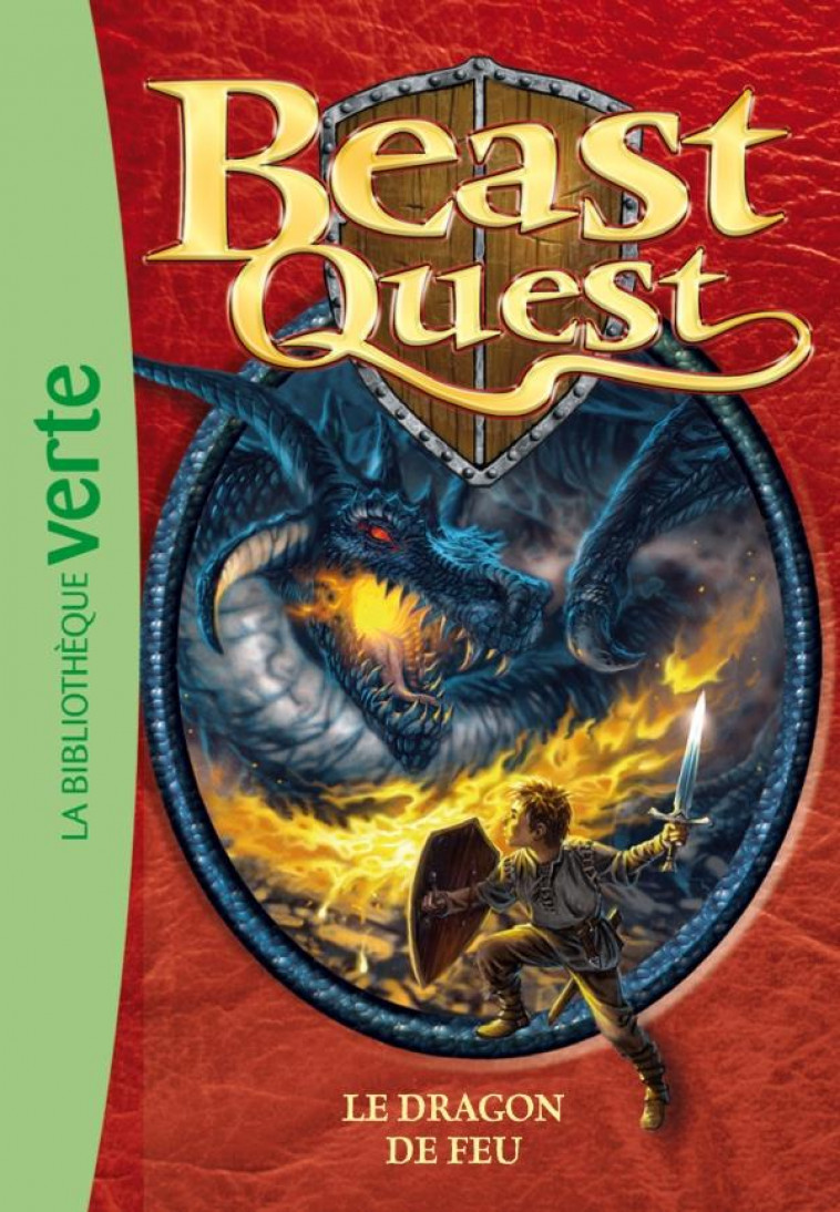 BEAST QUEST 01 - LE DRAGON DE FEU - BLADE ADAM - HACHETTE