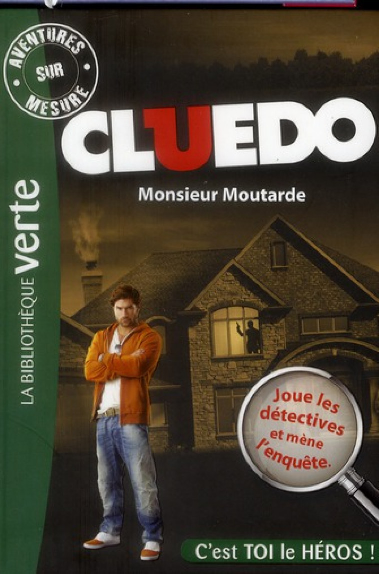 CLUEDO - T01 - AVENTURES SUR MESURE CLUEDO 01 - MONSIEUR MOUTARDE - HASBRO - HACHETTE