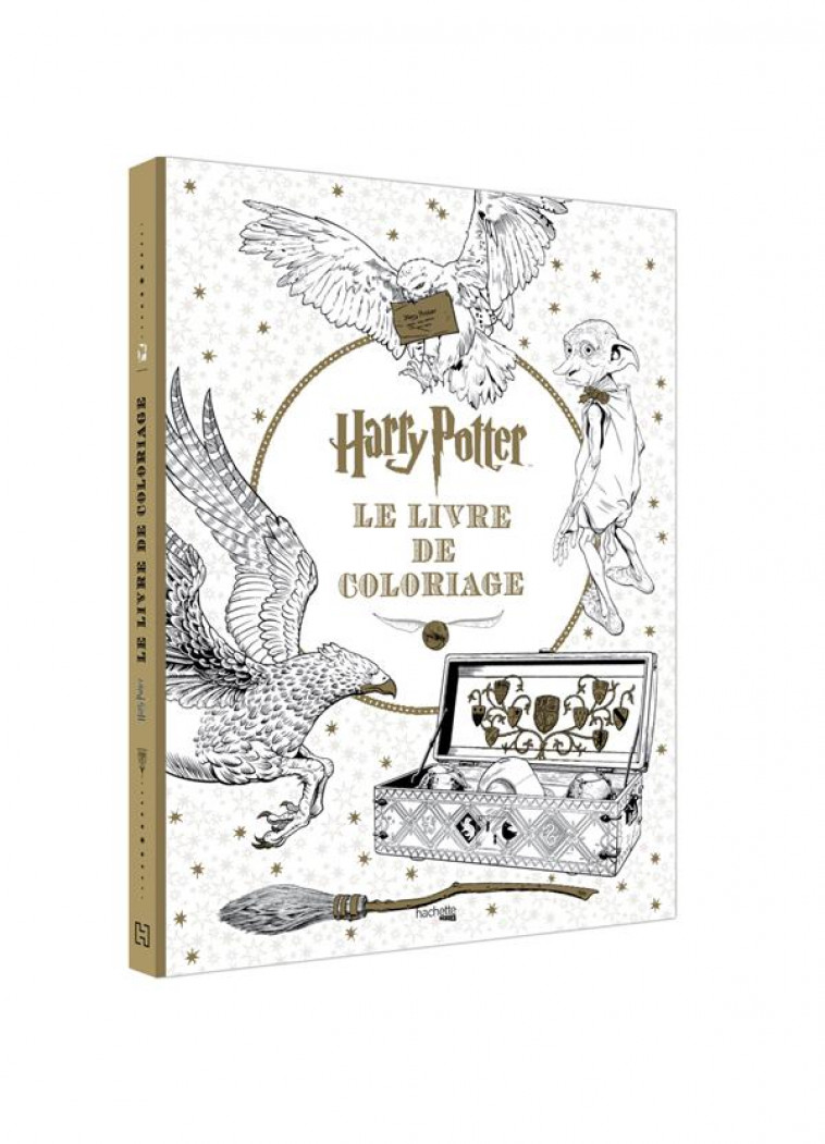 HARRY POTTER - LE LIVRE DE COLORIAGES - COLLECTIF - Hachette Pratique