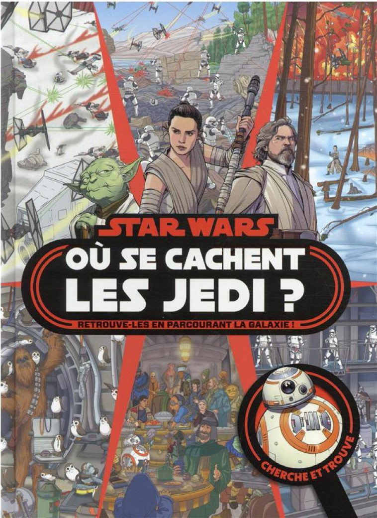 STAR WARS - OU SE CACHENT LES JEDI ? - CHERCHE ET TROUVE - COLLECTIF - HACHETTE