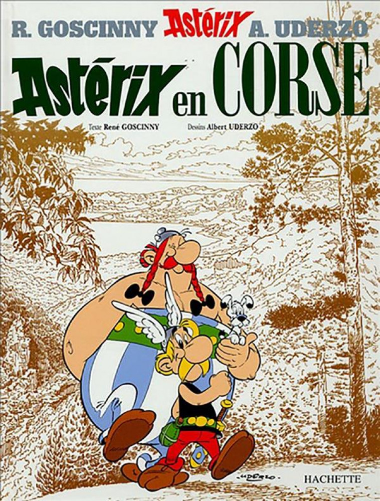 ASTERIX - T20 - ASTERIX - ASTERIX EN CORSE - N 20 - GOSCINNY/UDERZO - HACHETTE