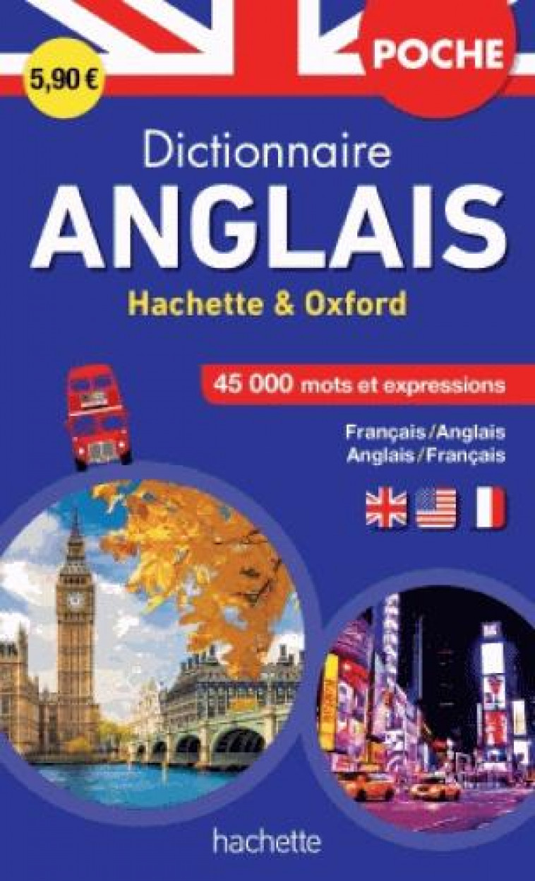 DICTIONNAIRE POCHE HACHETTE OXFORD - BILINGUE ANGLAIS - COLLECTIF - HACHETTE