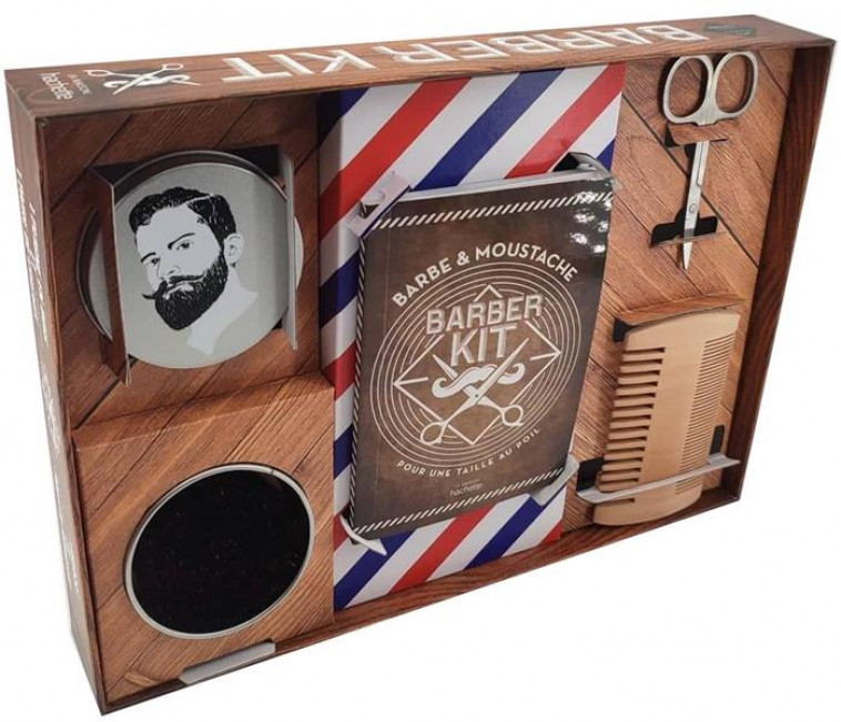 COFFRET BARBER KIT - BARBE ET MOUSTACHE, POUR UNE TAILLE AU POIL - XXX - HACHETTE