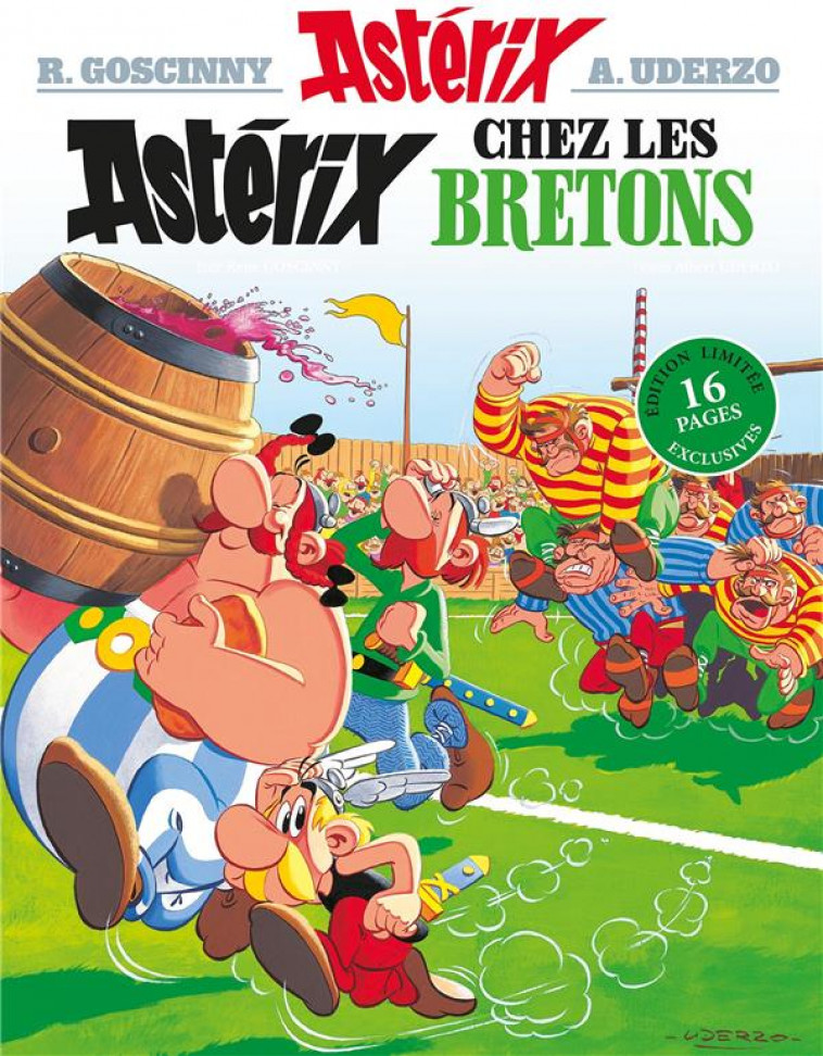 ASTERIX - ASTERIX CHEZ LES BRETONS - N 8 - EDITION SPECIALE - GOSCINNY/UDERZO - HACHETTE