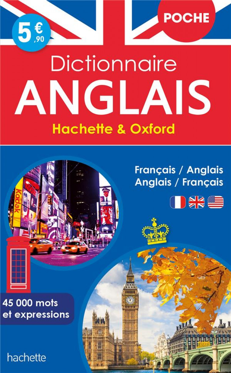 DICTIONNAIRE POCHE HACHETTE OXFORD - BILINGUE ANGLAIS - COLLECTIF - HACHETTE