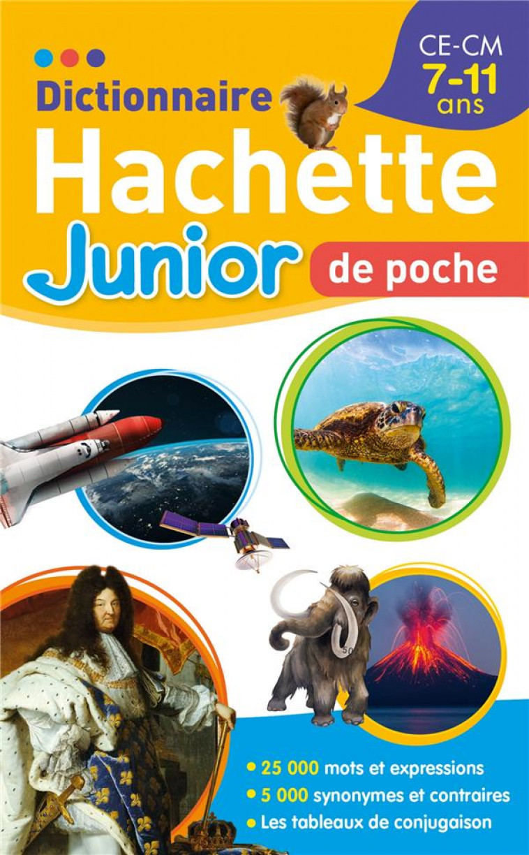 DICTIONNAIRE HACHETTE JUNIOR DE POCHE - COLLECTIF - HACHETTE