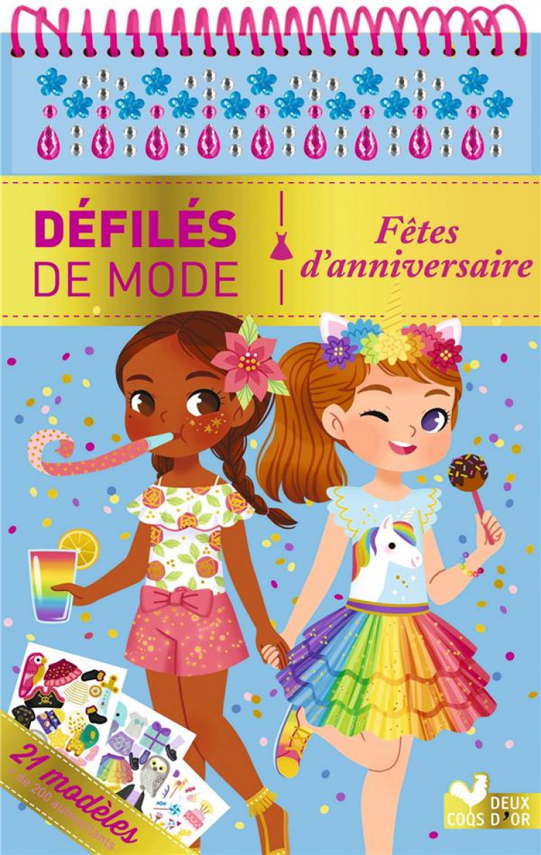 FETES D-ANNIVERSAIRE - BLOC A SPIRALE - FABRE LEA - HACHETTE