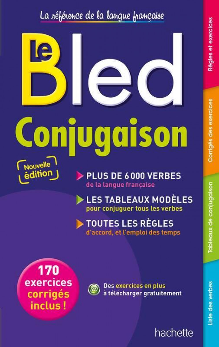 BLED CONJUGAISON - BERLION DANIEL - HACHETTE