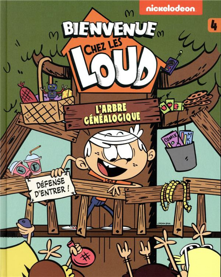 BIENVENUE CHEZ LES LOUD T4 - NICKELODEON - HACHETTE