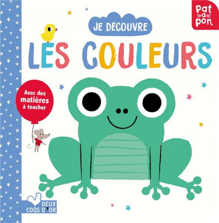 JE DECOUVRE LES COULEURS - LIVRE AVEC MATIERES A TOUCHER - GWE - HACHETTE