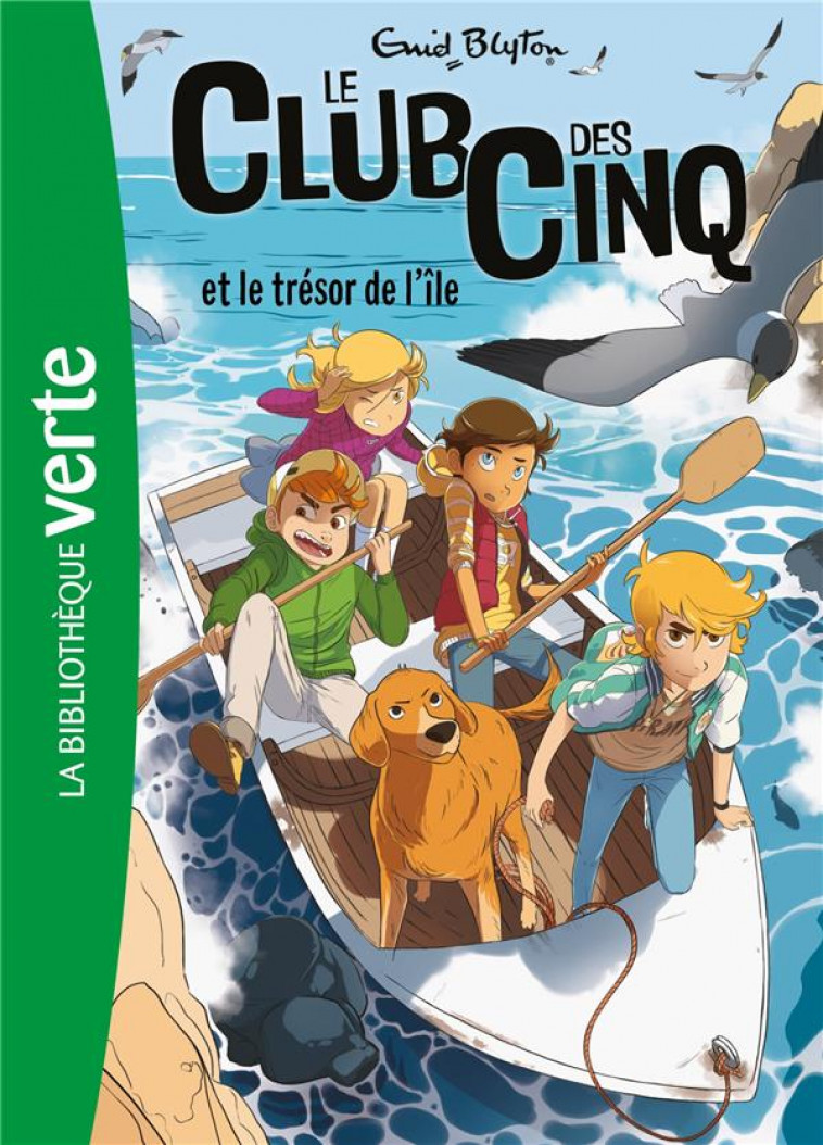 LE CLUB DES CINQ - T01 - LE CLUB DES CINQ 01 NED - LE CLUB DES CINQ ET LE TRESOR DE L-ILE - BLYTON ENID - HACHETTE