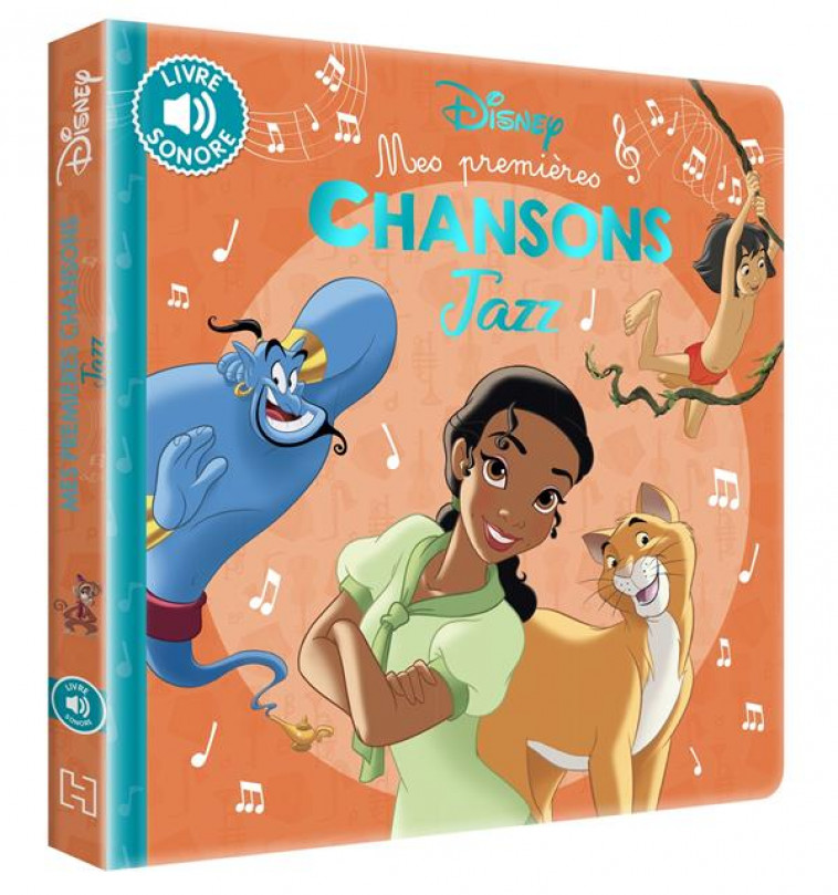 DISNEY - MES PREMIERES CHANSONS DE JAZZ - AUDIO - COLLECTIF - HACHETTE