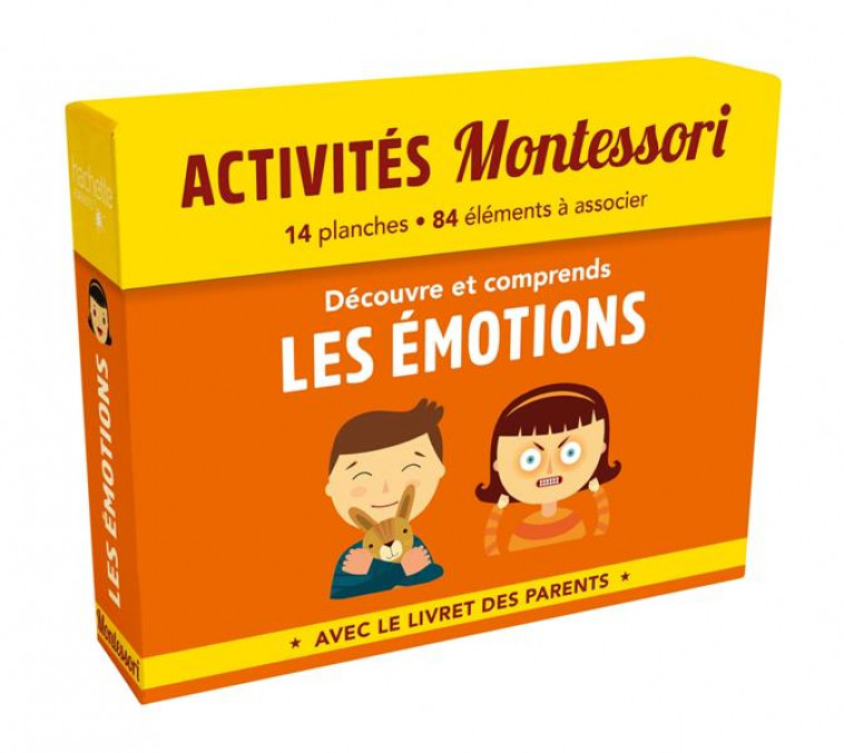 BOITE 1 MONTESSORI - LES EMOTIONS - PIRODDI/BARUZZI - HACHETTE