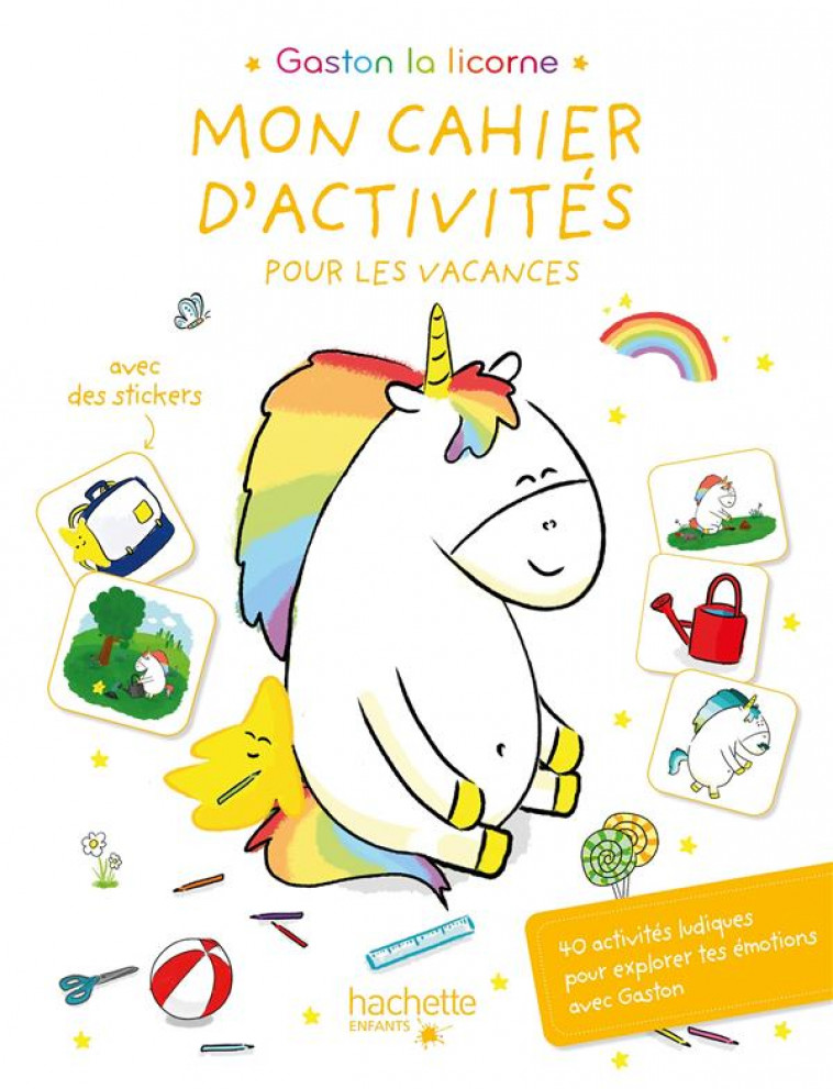 GASTON - MON CAHIER D-ACTIVITES POUR LES VACANCES - CHIEN CHOW CHINE A. - HACHETTE