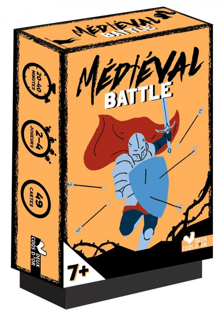 MEDIEVAL BATTLE - JEU DE CARTES - JOHAN PAPIN/TURIER - NC