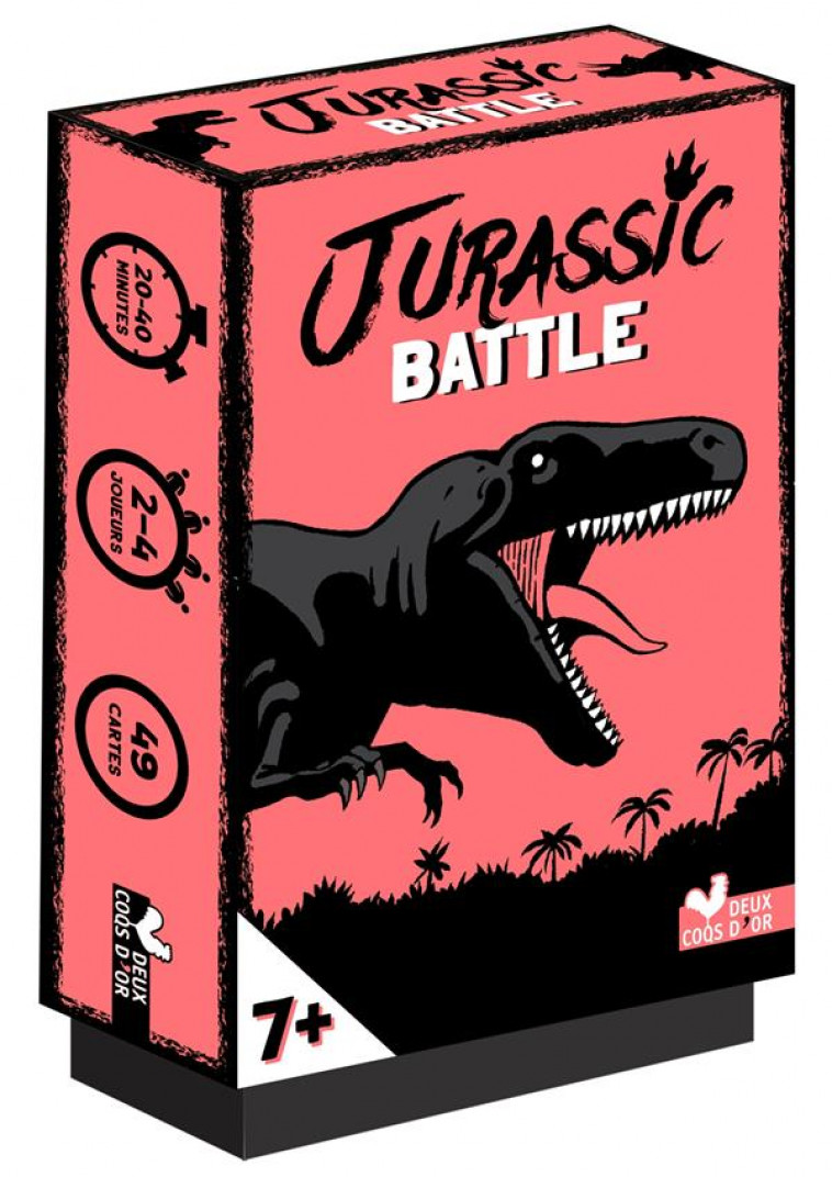 JURASSIC BATTLE - JEU DE CARTES - ROCHE/TURIER - NC