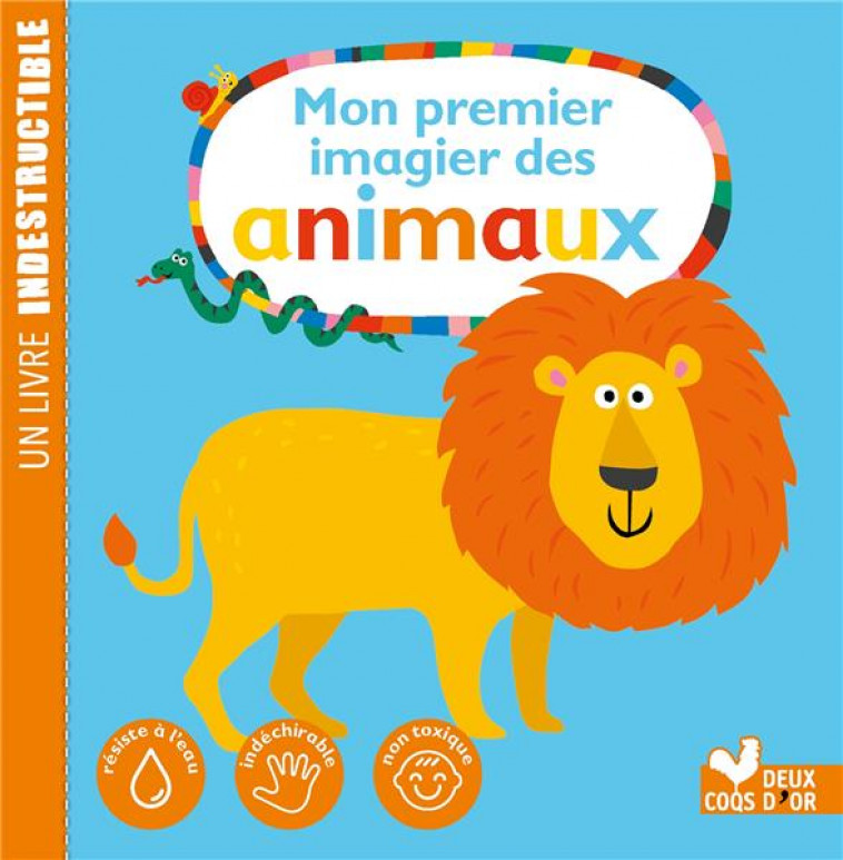 MON PREMIER IMAGIER DES ANIMAUX - LIVRE INDESTRUCTIBLE - HOLTFRETER NASTJA - HACHETTE